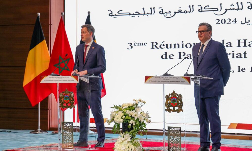 Morocco-Belgium: Akhannouch satisfied with political dialogue and bilateral cooperation