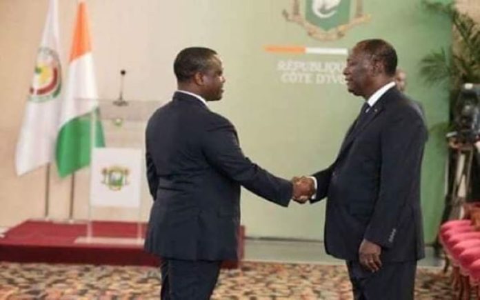 Guillaume Soro and Alassane Ouattara